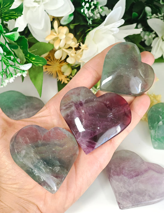 CUORE IN FLUORITE