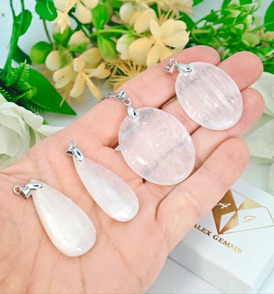 CIONDOLO IN SELENITE