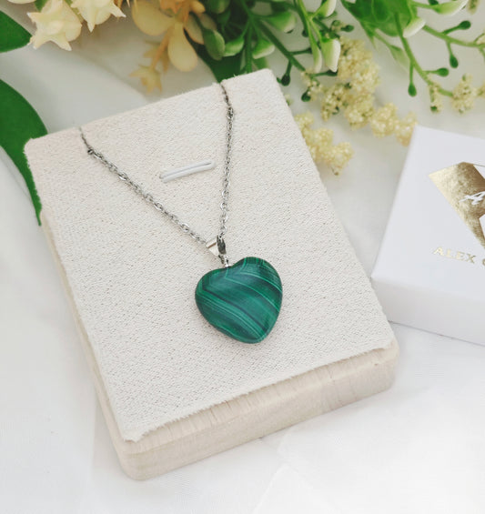 CUORICINO DI MALACHITE