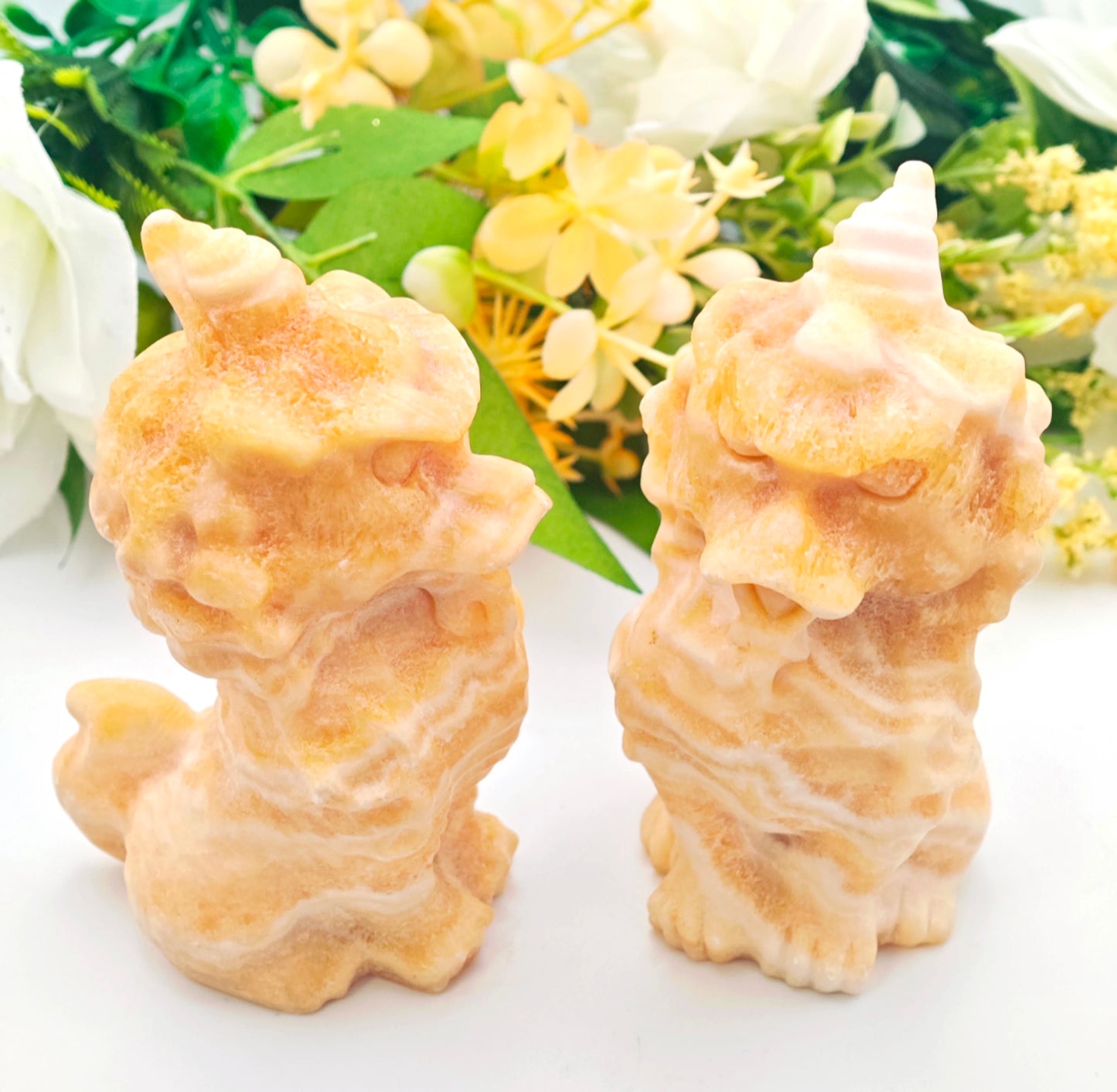GUARDIANO IN CALCITE GIALLA