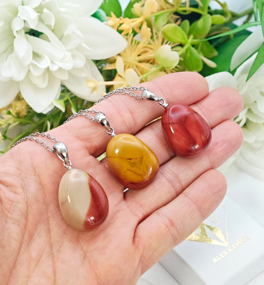 CIONDOLO IN MOKAITE JASPER