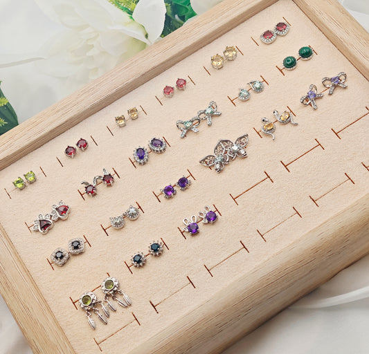 ORECCHINI CRYSTAL MIX