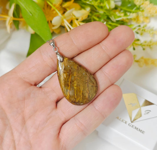 CIONDOLO IN PIETERSITE