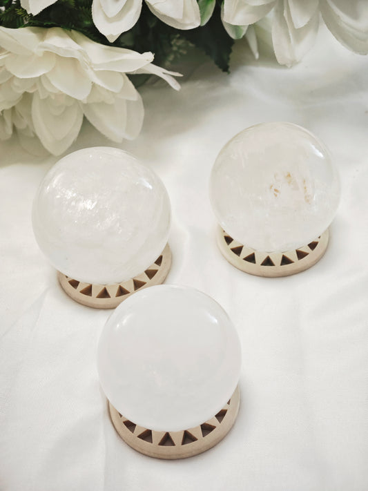 SFERA IN CALCITE OTTICA