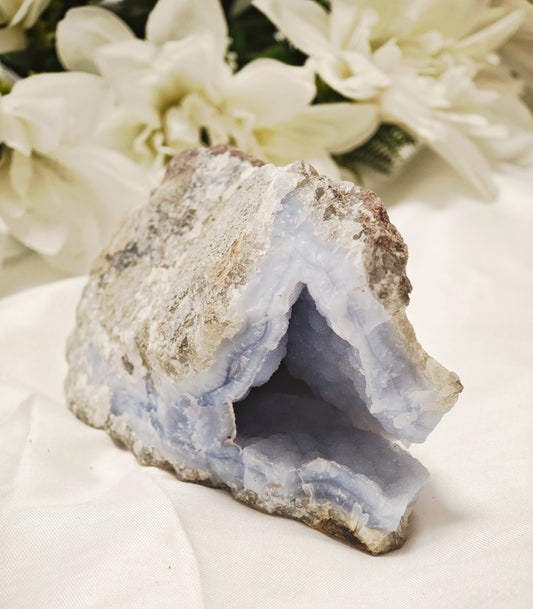AGATA BLU LACE GREZZA DRUSA (0.55 KG)