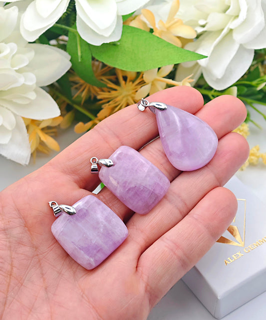CIONDOLO IN KUNZITE HQ