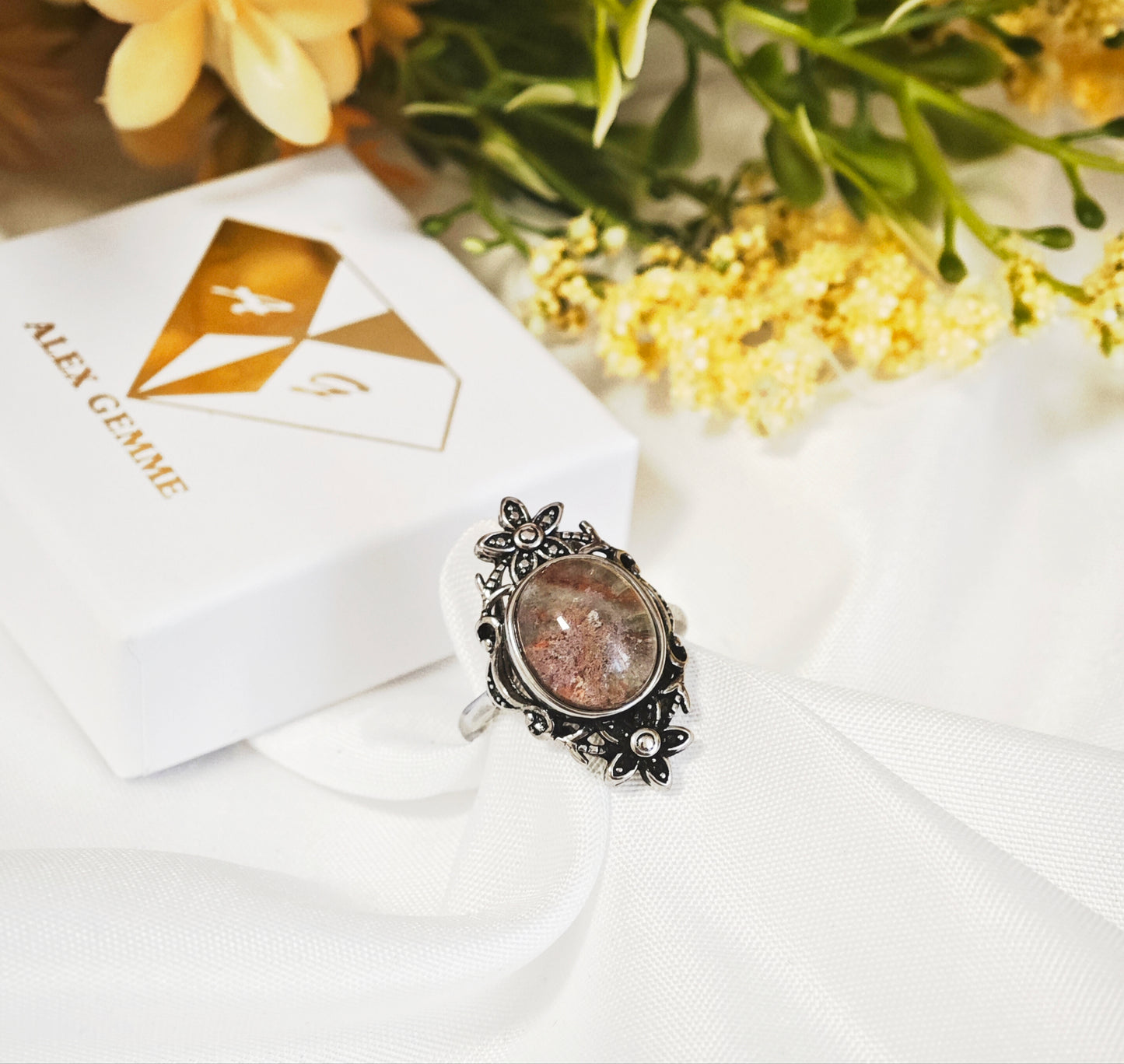ANELLO IN LODOLIITE VINTAGE