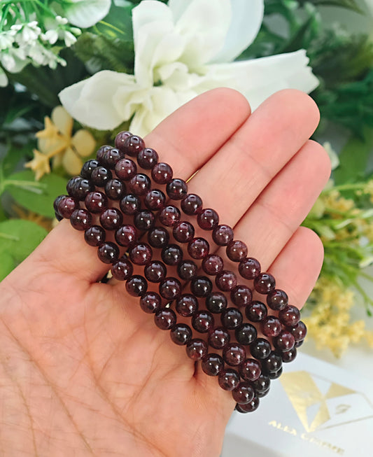 BRACCIALE IN GRANATO (6mm)