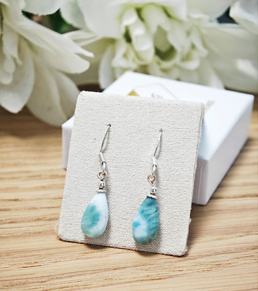 ORECCHINI ATLANTIDE IN LARIMAR