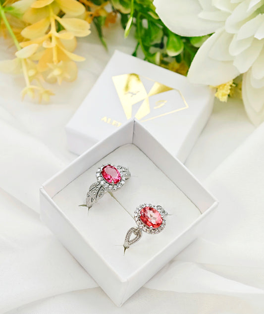 ANELLO IN TOPAZIO ROSA
